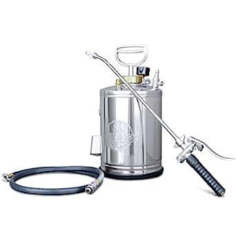 Tomahawk 1 Gallon Stainless Steel Sprayer with 20" Wand for Pest Control