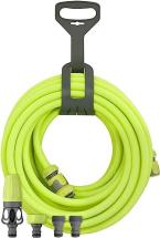 Flexzilla Garden Hose Kit with Quick Connect Attachments, 1/2 in. x 50 ft., Heavy Duty