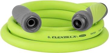 Flexzilla Garden Lead-in Hose with SwivelGrip, 5/8 in. x 10 ft., Heavy Duty, Lightweight, ZillaGreen