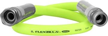 Flexzilla Garden Lead-In Hose 5/8 in. x 3 ft., Heavy Duty, Lightweight, ZillaGreen