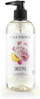 Caldrea Hand Wash Soap, Aloe Vera Gel, Sweet Pea Scent, 10.8 Oz