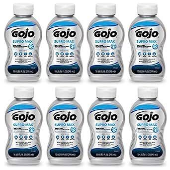 Gojo SUPRO MAX Hand Cleaner, 10 fl oz Heavy Duty Hand Cleaner Squeeze Bottle