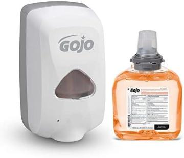 Gojo Premium Foam Antibacterial Handwash, Fresh Fruit Scent, TFX Starter Kit