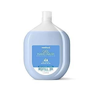 Method Gel Hand Soap Refill, Sea Minerals, Biodegradable Formula, 34 Fl Oz