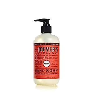 Sc Mrs. Meyer's Hand Soap, Made with Essential Oils, Biodegradable Formula, Radish, 12.5 fl. oz