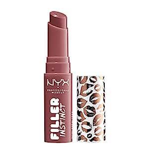 NYX Professional Makeup Filler Instinct Plumping Lip Color, Lip Balm - Sugar Pie (Mauve Pink Purple)