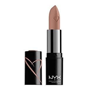 NYX Professional Makeup Shout Loud Satin Lipstick, Shea Butter - A La Mode (Yellow Nude)