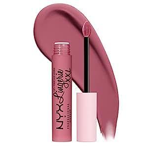 NYX Professional Makeup Lip Lingerie XXL Matte Liquid Lipstick - Maxx Out (Cool Toned Light Pink)