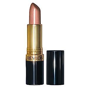 Revlon Super Lustrous Lipstick, High Impact Lipcolor, Nude Brown Pearl, Champagne on Ice (205)
