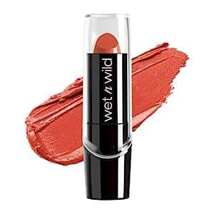 wet n wild Silk Finish Lipstick| Hydrating Lip Color| Rich Buildable Color| Honolulu Is Calling Red
