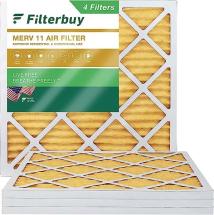 Filterbuy 14x14x1 Air Filter MERV 11 Allergen Defense