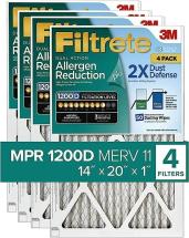 Filtrete 14x20x1 Air Filter MPR 1200D MERV 11
