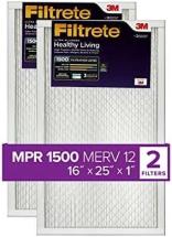 Filtrete 16x25x1, AC Furnace Air Filter, MPR 1500