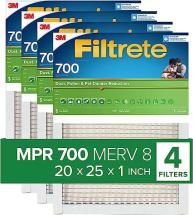 Filtrete 20x25x1 Air Filter, MPR 700, MERV 8