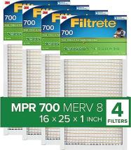 Filtrete 16x25x1 Air Filter, MPR 700, MERV 8