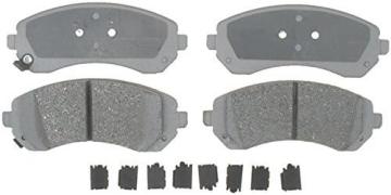 ACDelco Silver 14D844CH Ceramic Front Disc Brake Pad Set with Hardware