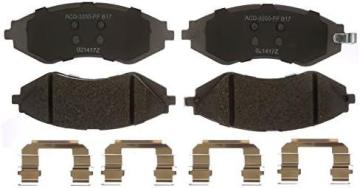 ACDelco Silver 14D1035CHF1 Ceramic Front Disc Brake Pad Set