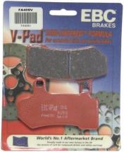 EBC Brakes FA409V Semi Sintered Disc Brake Pad, Black, 1x1x1
