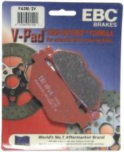 EBC Brakes FA319/2V Semi Sintered Disc Brake Pad, Black, One-Size