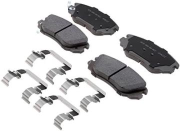 ACDelco Silver 14D1421CHF2 Ceramic Front Disc Brake Pad Set with Clips