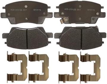 ACDelco Silver 14D1844CH Ceramic Front Disc Brake Pad Set