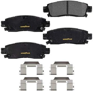 Goodyear GYD883 Carbon Ceramic Rear Disc Brake Pads Set
