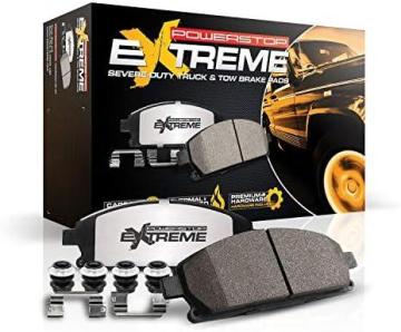 PowerStop Rear Z36-1400 Carbon-Fiber Ceramic Brake Pads Z36 Truck and Tow