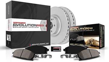 PowerStop CRK7872, Z17 Front Coated Rotor Brake Kit-Coated Rotors and Ceramic Brake Pads