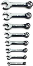 Capri Tools XT90 WaveDrive Pro Combination Wrench Set for Regular and Rounded Bolts (8-Piece SAE)