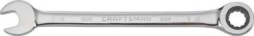 Craftsman Ratcheting Wrench, SAE, 9/16-Inch, 72-Tooth, 12-Point (CMMT42564)