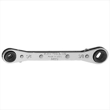 Klein Tools 68309 Ratcheting Fully-Reversible Refrigeration Wrench